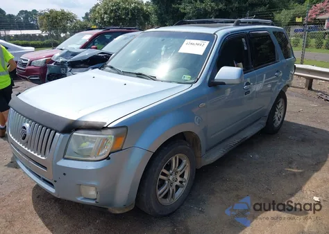 2009 Mercury Mariner Premier V6 from USA, damaged, VIN 4M2CU87G79KJ00272
